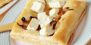 Receta de Tarta de cebolla y queso