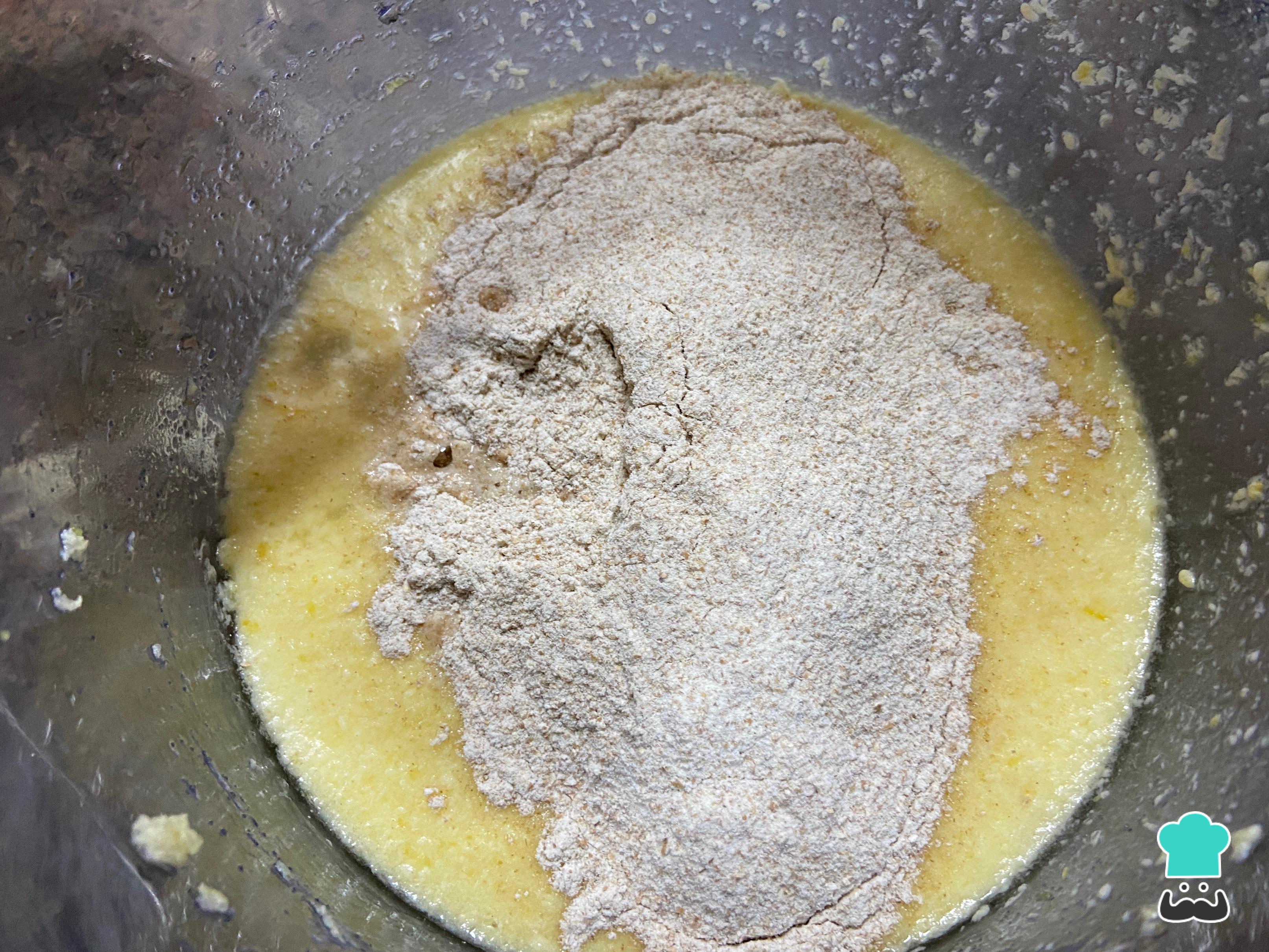 Budín de limón con harina integral Receta FÁCIL y DELICIOSA