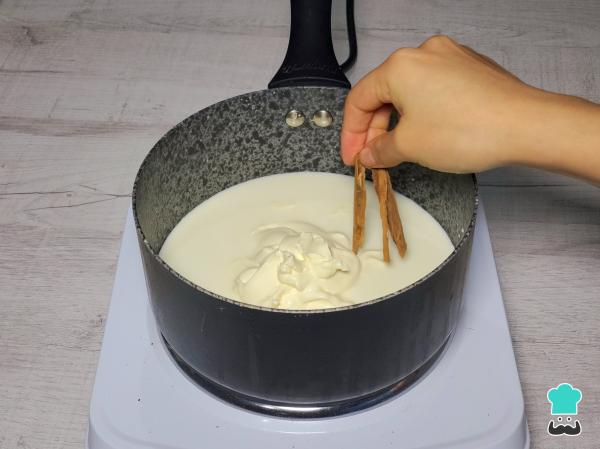 Receta de Queso helado arequipeño - Paso 2
