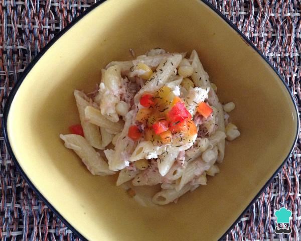 Receta de Ensalada de pasta y atún light