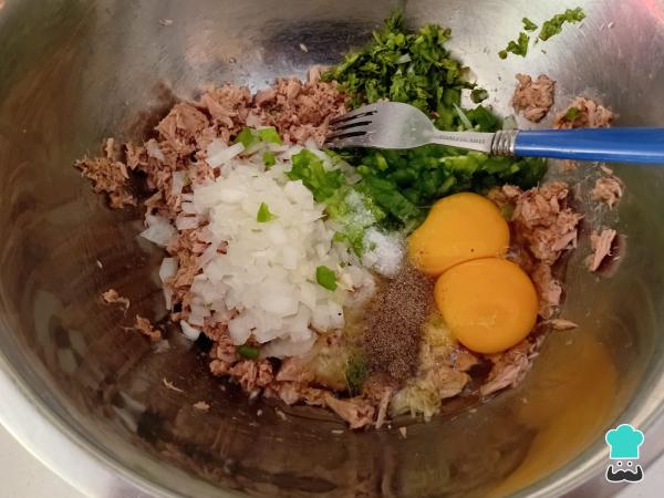 Receta de Fritos de atún - Paso 2