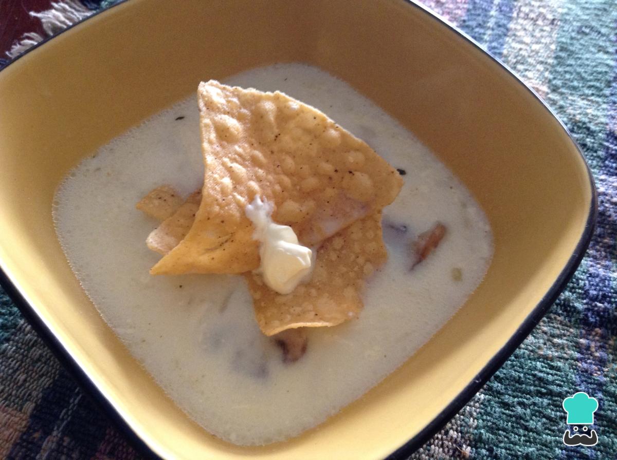 Receta de Crema de champiñones sin nata