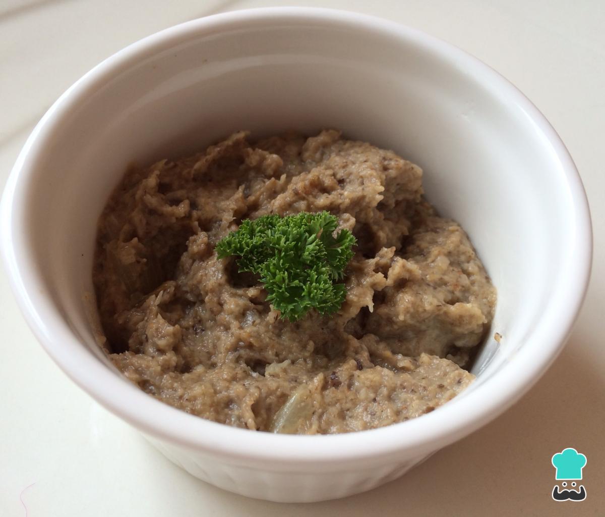 Receta de Paté de champiñones