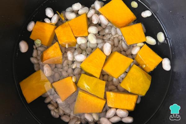 Receta de Porotos granados a la chilena - Paso 4