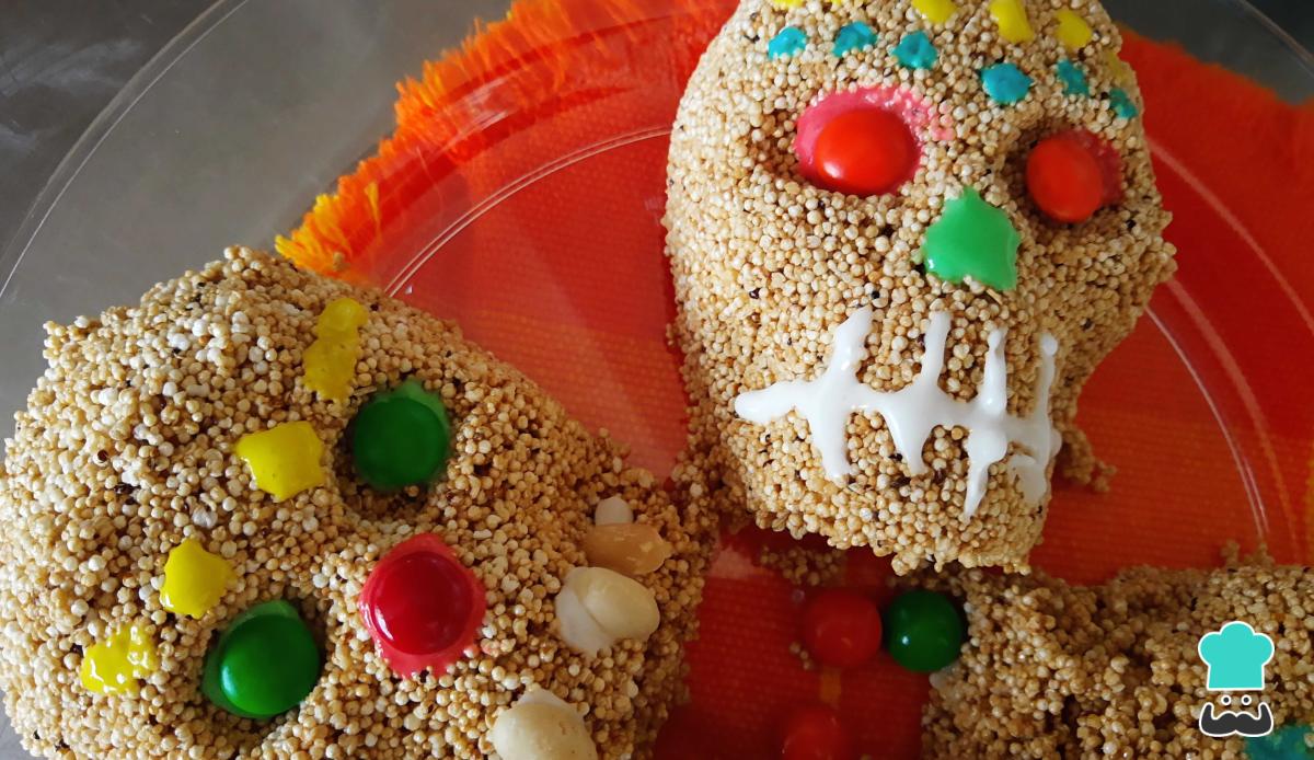 Receta de Calaveritas de amaranto