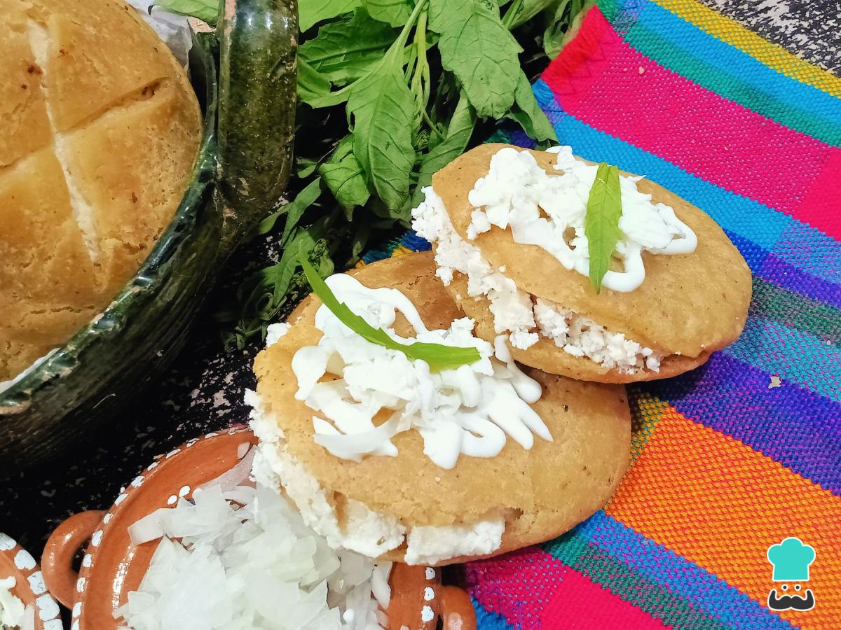 Receta de Gorditas de requesón