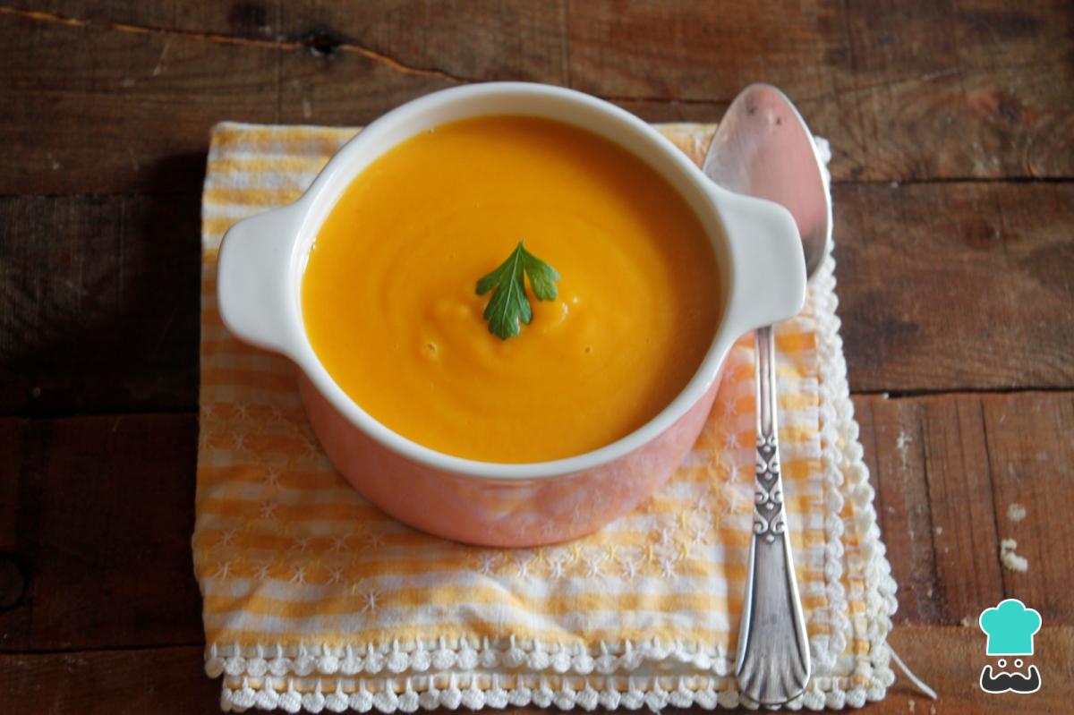 Receta de Puré de calabaza y zanahoria