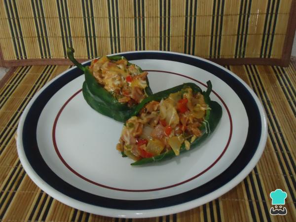 Receta de Chiles rellenos de alambre - Paso 10