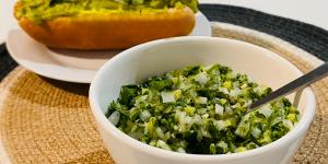 Receta de Salsa verde chilena