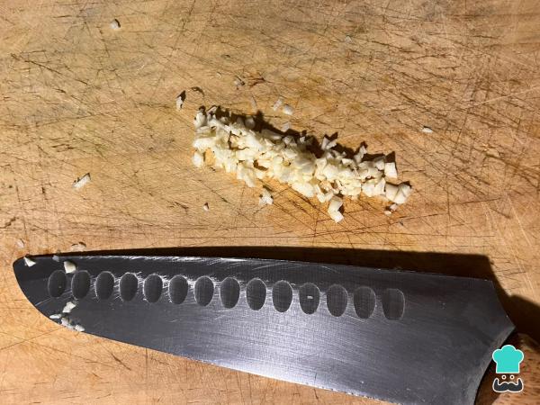 Receta de Salsa verde chilena - Paso 1