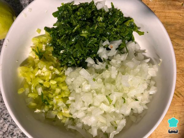 Receta de Salsa verde chilena - Paso 8