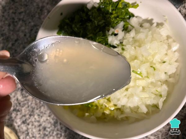 Receta de Salsa verde chilena - Paso 9