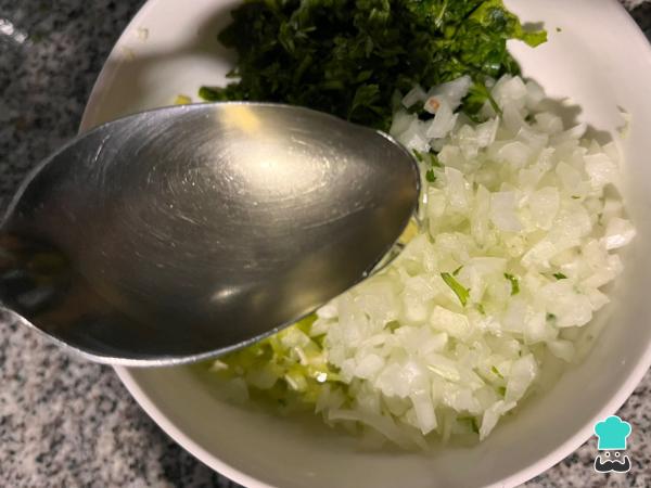 Receta de Salsa verde chilena - Paso 10