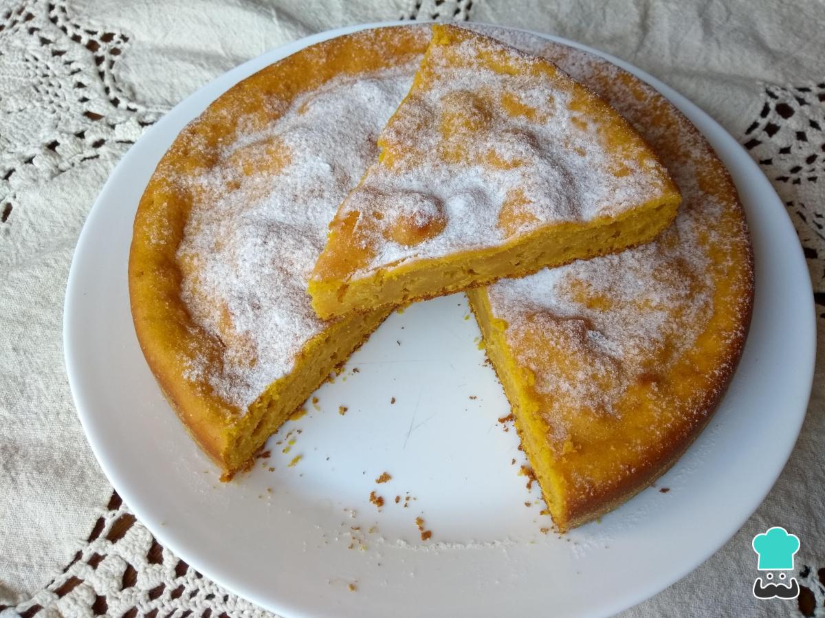 Receta de Bizcochuelo de zapallo