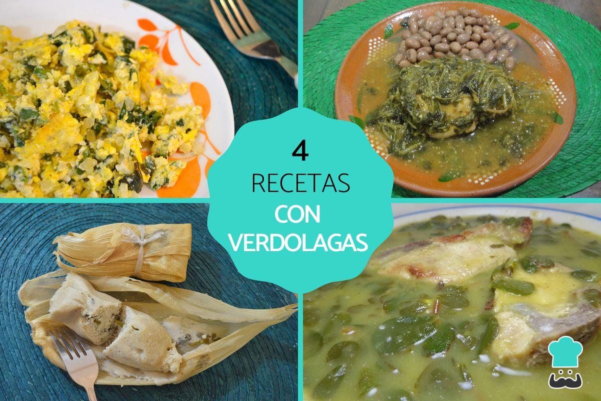Recetas con verdolagas