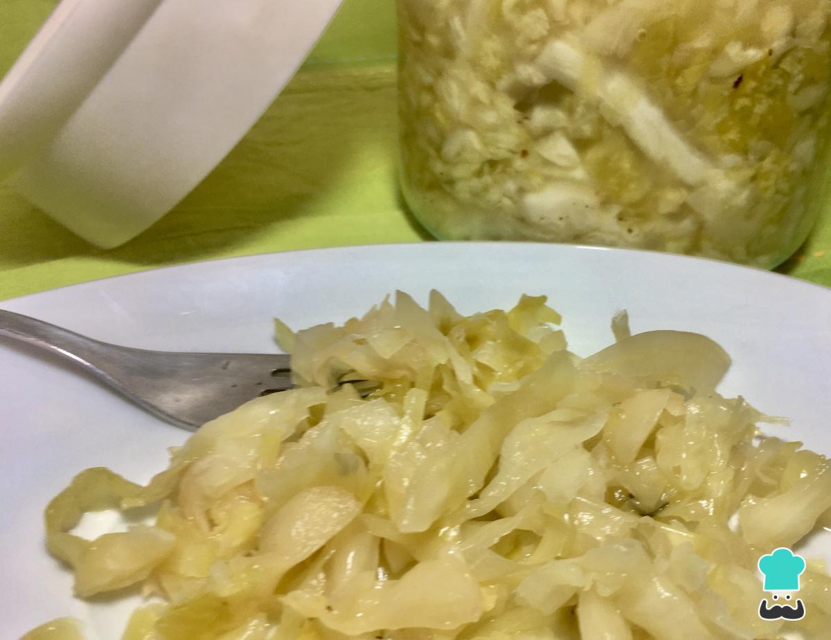 Receta de Chucrut casero