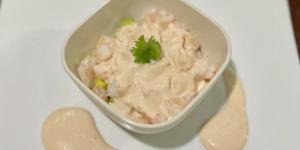 Receta de Cóctel de gambas con salsa rosa