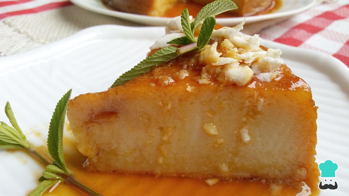 Receta de Quesillo de coco