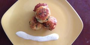 Croquetas de bacalao y perejil