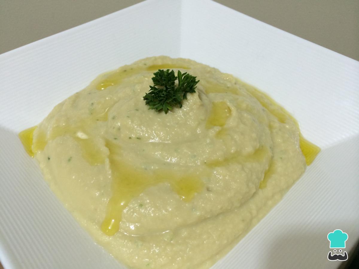 Receta de Hummus de garbanzos