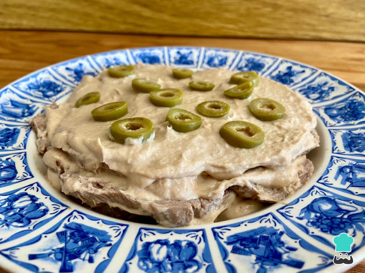 Receta de Vitel toné sin anchoas
