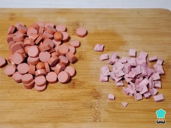 Receta de Arroz chaufa de pollo - Paso 3