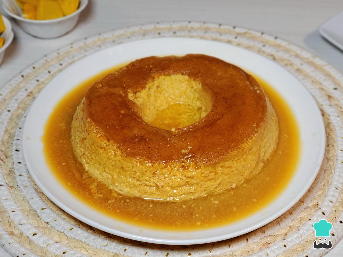 Receta de Flan de calabaza de la abuela