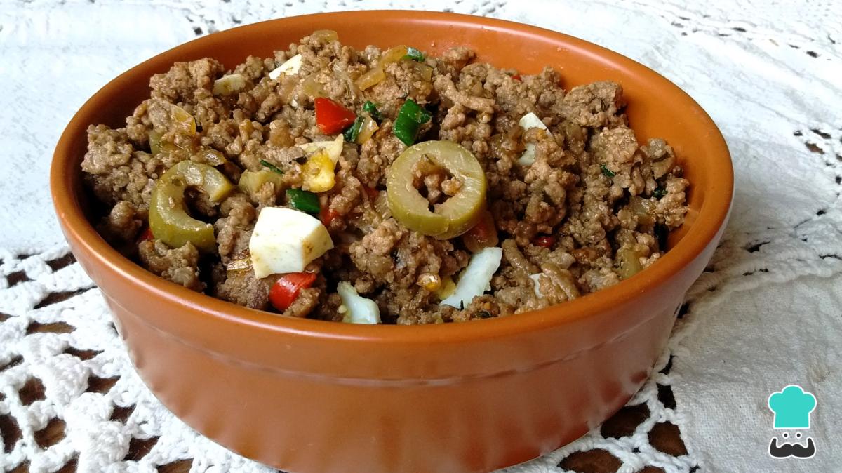 Receta de Picadillo para empanadas