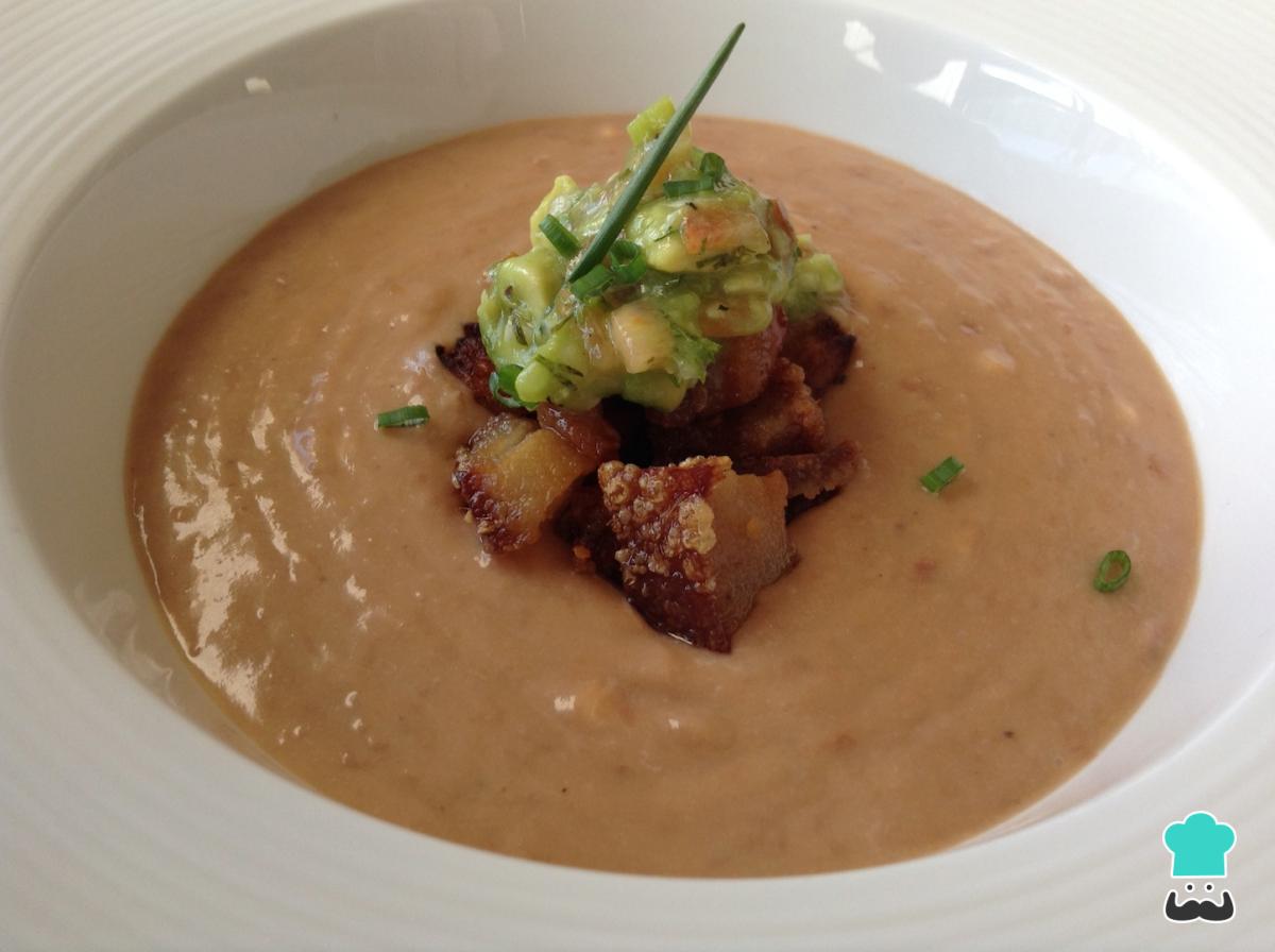 Receta de Crema de frijoles