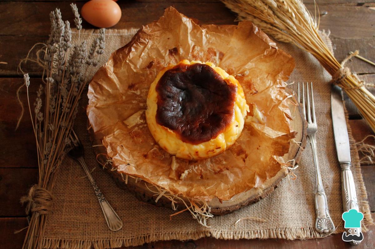 Receta de Tarta de queso La Viña pequeña