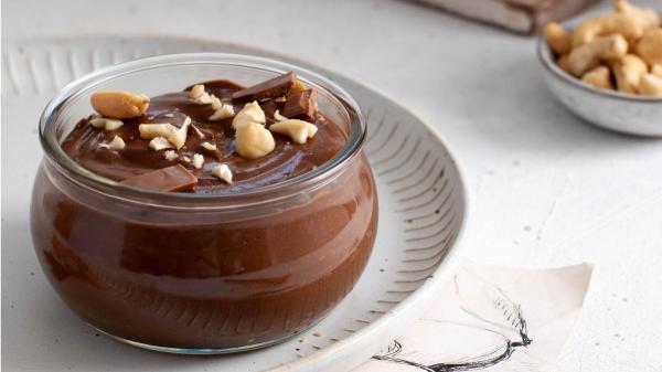 Pudin de chocolate alto en proteína: se prepara con solo 4 ingredientes y sin lácteos - Cómo preparar este pudin de chocolate con solo 4 ingredientes