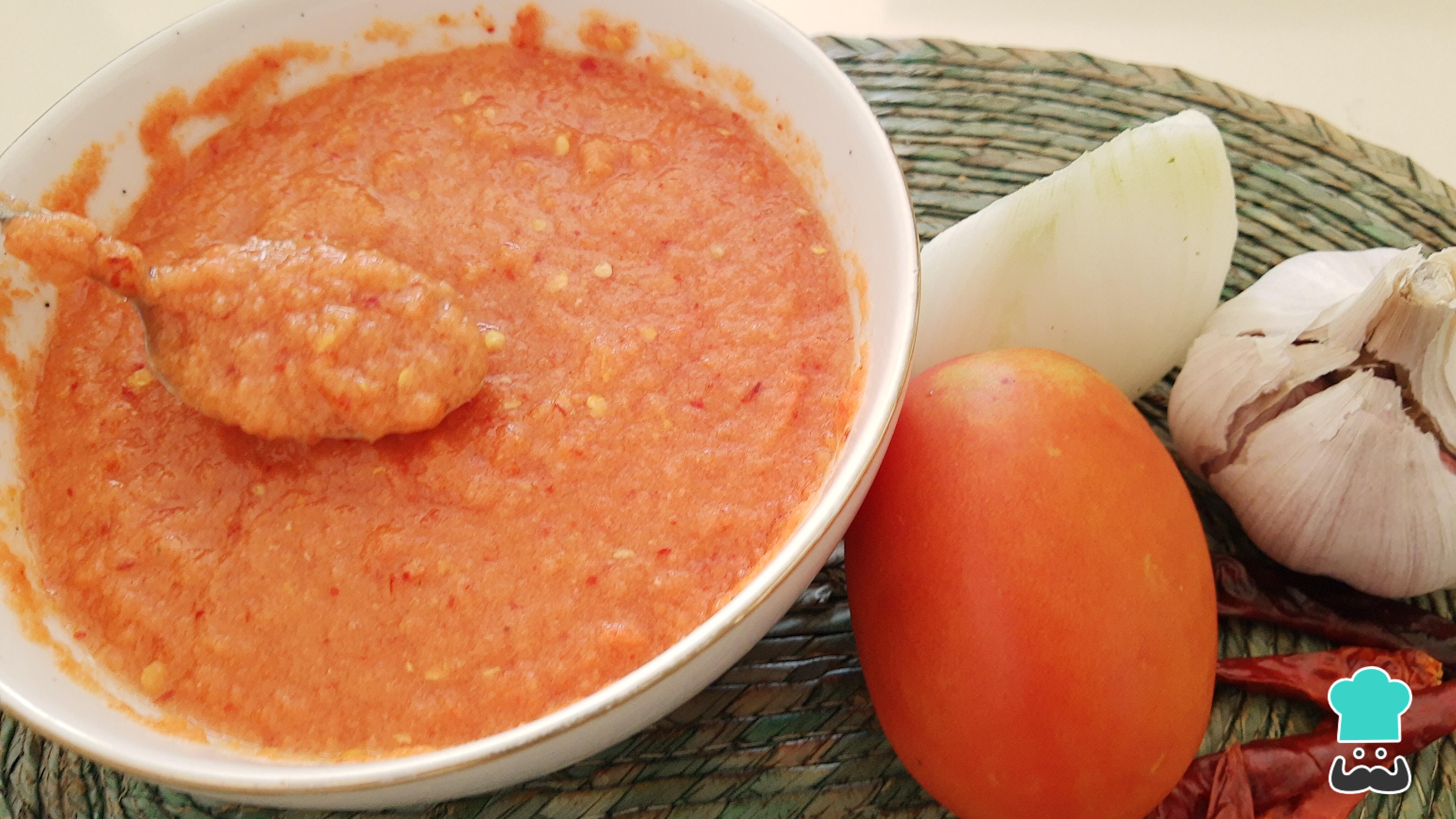 Salsa de tomate para flautas Receta MEXICANA