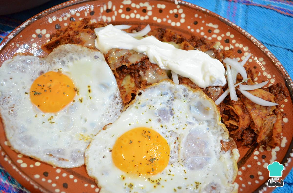 Receta de Chilaquiles rojos