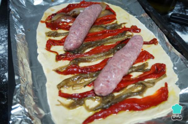 Receta de Coca de recapte catalana - Paso 8