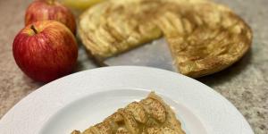 Receta de Kuchen de manzana con mermelada