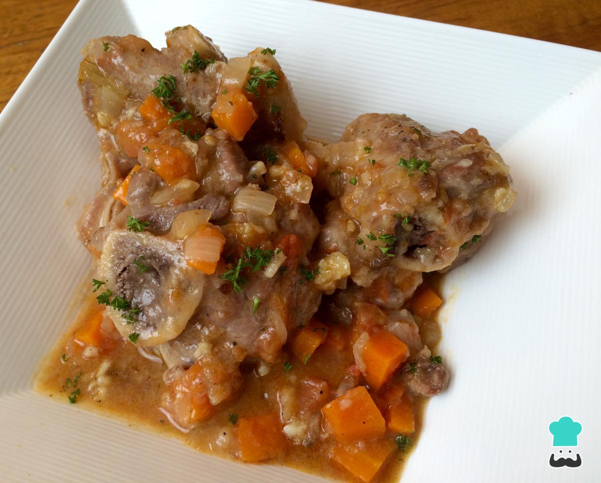 Receta de Osobuco de ternera a la milanesa