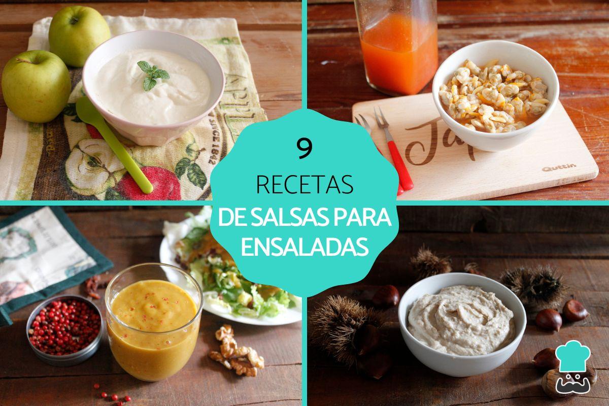 Recetas de salsas para ensaladas