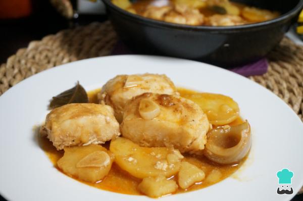 Receta de Merluza a la gallega tradicional