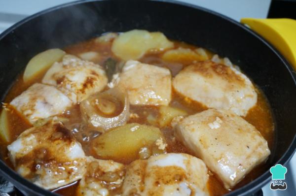 Receta de Merluza a la gallega tradicional - Paso 7