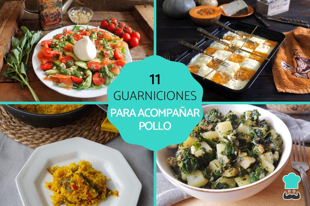 Guarniciones para acompañar pollo