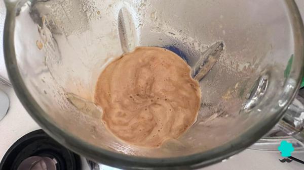 Receta de Helado de café con 2 ingredientes: sin azúcar, sin lácteos y muy cremoso - Paso 3