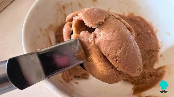 Receta de Helado de café con 2 ingredientes: sin azúcar, sin lácteos y muy cremoso - Paso 5