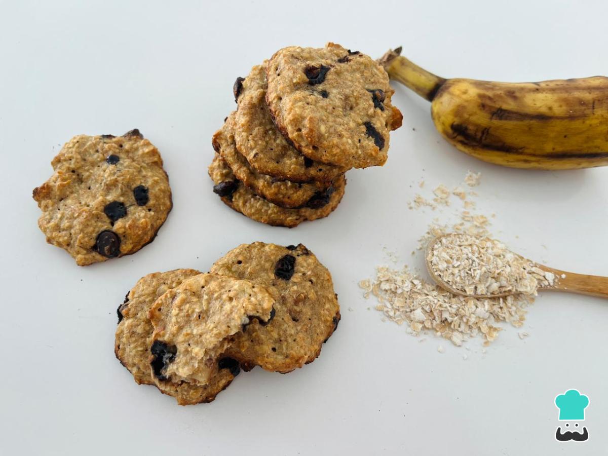Receta de Galletitas de avena, banana y miel