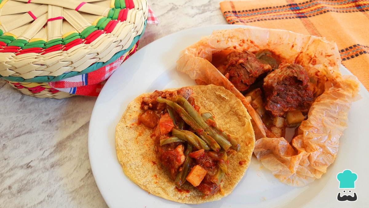 Receta de Mixiotes de carnero