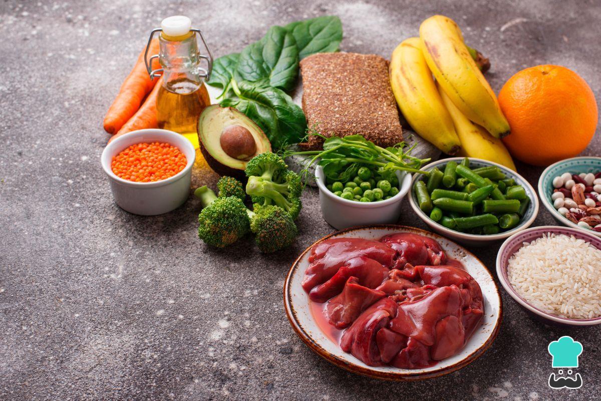 Alimentos ricos con ácido fólico