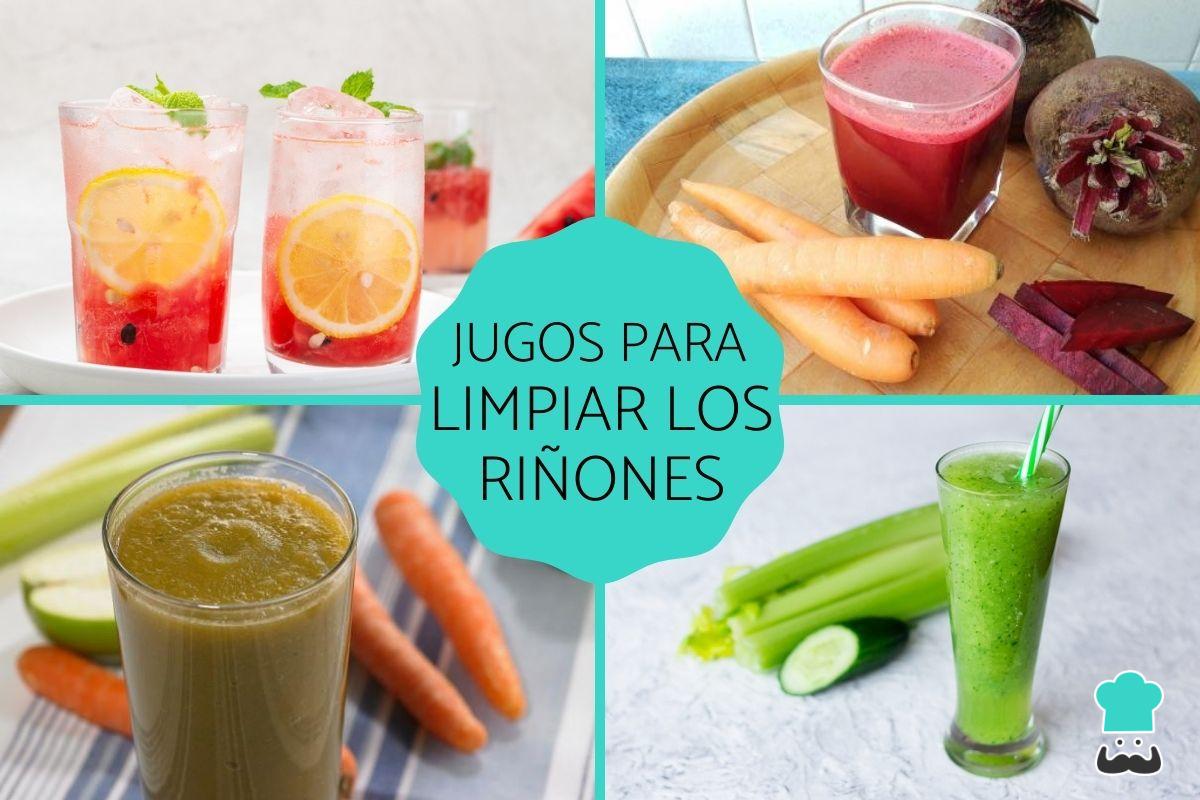10 jugos para limpiar los riñones