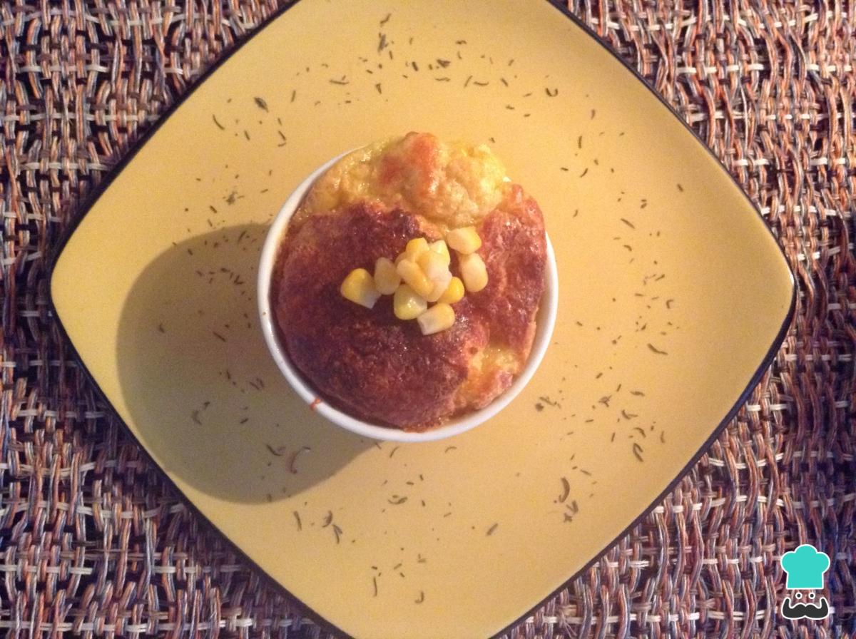 Receta de Soufflé de maíz tierno