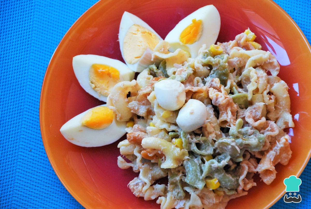 Receta de Ensalada con pasta