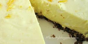 Pie frío de limón con merengue