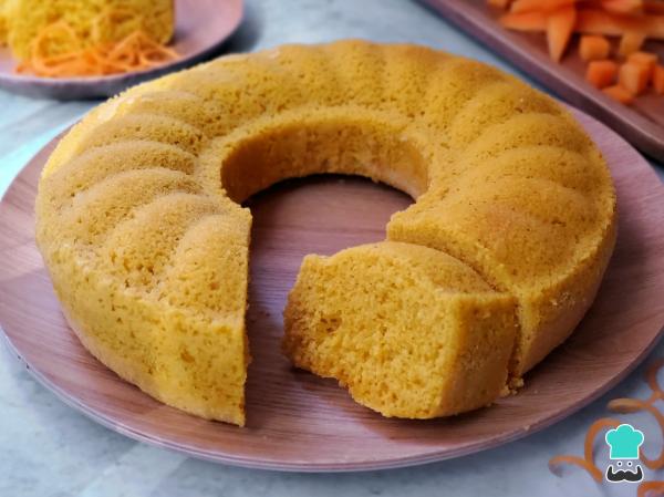 Receta de Queque de zanahoria en licuadora